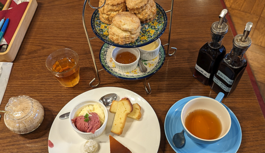 吉祥寺ランチの記念すべき 600軒目は紅茶専門店「ムレスナティー東京店」の「アフタヌーンティー」で堪能