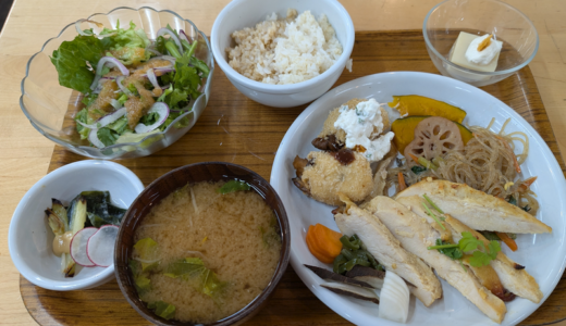 大正通り沿いの「クレヨンハウス吉祥寺店」で 1年半ぶりに「オーガニックディナービュッフェ」で滋味で沁みいる夕食を堪能