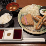 ダイヤ街の牛カツ専門店「京都勝牛」で夏季限定の「鰻牛カツ」を楽しむ