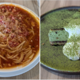 「CheeseTable -carnival- コピス吉祥寺店」の「完熟トマトと熟成チーズのトマトソースパスタ」と「抹茶のバスクチーズケーキ」を堪能