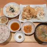 「やよい軒 吉祥寺南町店」で「大分とり天定食」を「だんご汁」付きにして食べてみた