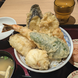 アトレ吉祥寺B1「博多天ぷら やまや」で後がけタレでサクッと美味しい「やまみ天丼」と食べ放題の辛子明太子を堪能